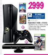 XBox 360 4GB Kinect HVB + Fifa13