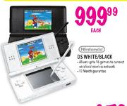 Nintendo DS White/Black