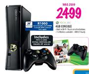 XBox 360 4GB Console + Fifa 12 + Extra Controller