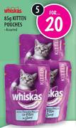 Whiskas Kitten Pouches - 5 x 85gm