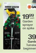Garden Sprayer On Spike Each