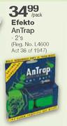 Efekto Antrap-2's Per Pack