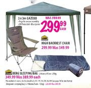 Camp Master High Backrest Chair