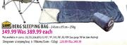 Camp master Sleepover Sleeping Bag(180cm x 75cm)