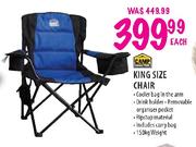 Camp Master King Size Chair-Each