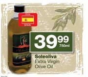 Soleoliva Extra Virgin Olive Oil-750ml