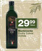 Monteverde Ekstra Suiwer Olyfolie-750ml