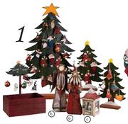 St Nicholas Wooden Hanging Tree Decor