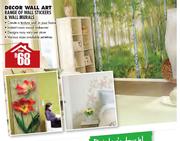 Decor Wall Art Range Of Wall Stickers & Wall Murals