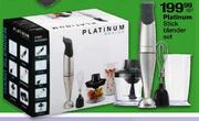 Platinum Stick Blender Set - Per Set