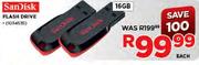 Sandisk Flash Drive-16GB Each