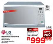 LG Metallic Electronic Microwave-38ltr