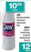 Jik Bleikmiddel Verskeidenheid-750ml Elk