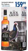 The Black Grouse Plus 2 Glasses-750ml
