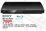 Sony Blu-Ray Player Each