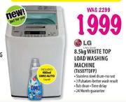 LG 8.5Kg White Top Load Washing Machine(T6507TDFP) 