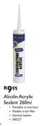 Alcolin Acrylic Sealant-260ml