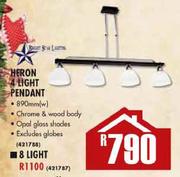 Heron 8 Light Pendant