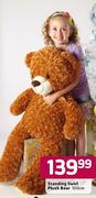 Standing Swirl Plush Bear - 100cm