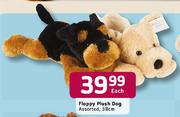 Floppy Plush Dog - 38cm Each