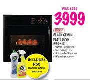 Defy Black Gemini Petit Oven-710mm(DBO-426)