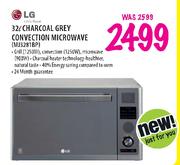 LG Charcoal Grey Convection Microwave-32Ltr(MJ3281BP)