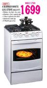 Defy 4 Burner White Gas Stove(OGS147)