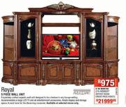 Royal 5 Piece Wall Unit