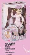 Jollna Ballerina Doll-34cm Each