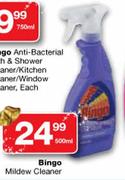 Bingo Mildew Cleaner-600ml Each