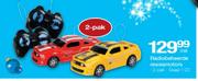 Radiobeheerde Resiesmotors-2-Pack Per Stel