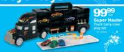 Super Hauler Truck Carry Case Play Set-18-Piece Per Set