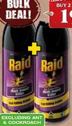 Raid Insectiides-2x300ml(Buy 2 For Only)