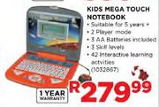 Kids Mega Touch Notebook