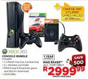 XBOX 360 250GB Hard Drive Console Bundle