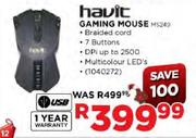 Havit Gaming Mouse (MS249)