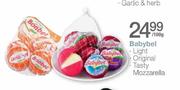 Babybel Light/Original Tasty Mozzarella-100g