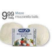 Meze Mozzarella Balls-100g