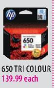 650 Tri-Colour-Each