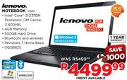 Lenovo Notebook G580