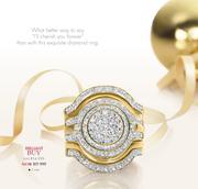 9ct Gold And Diamonds-0.34ct 