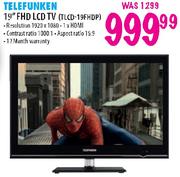 Telefunken 19" FHD LCD TV (TLCD-19FHDP)