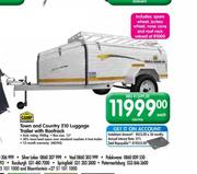 Camp Master Town And Country 210 Luggage Trailer With Roofrack-Each