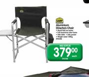 Camp MAster Camp Master Aluminium Directors Chair-Each