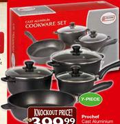 Prochef Cast Aluminium Cookware Set-7 Piece Per Set