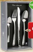 Slick Stainless Steel Cutlery Set-16 Piece Per Set