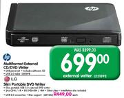 LG Slim Portable DVD Writer - Each