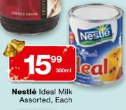 Nestle Ideal Milk Assorted-380ml Each