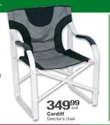 Cardiff Director's Chair-Each