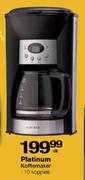 Platinum Koffiemaker-10's Koppies Elk